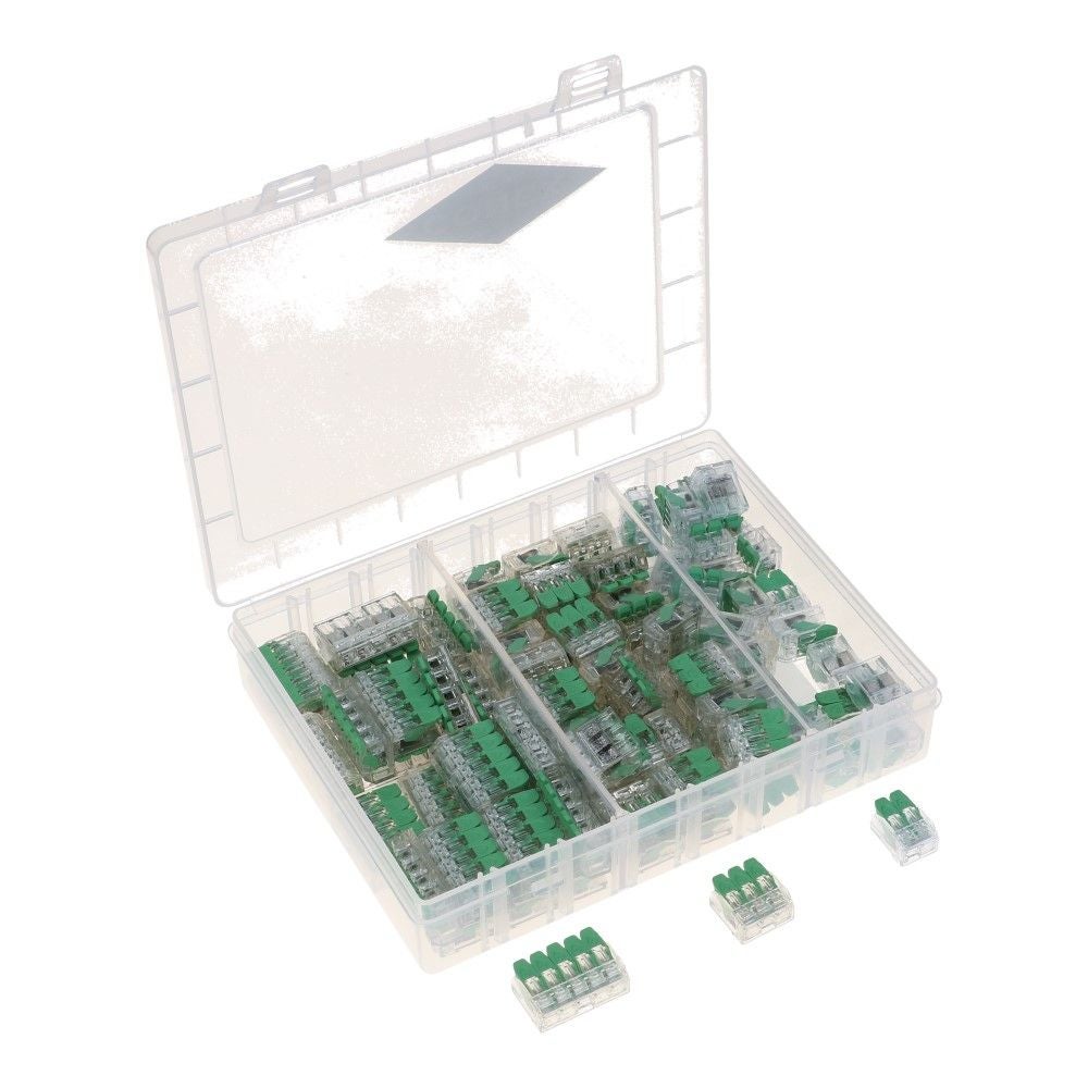Lasklem assortimentsdoos voor massief/soepel 3 types - 90 stuks
