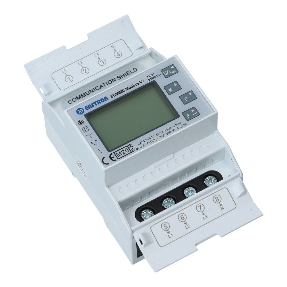 kWh meter 3 fase MULTI 10/100A Modbus MID Factureerbaar Imp/Exp