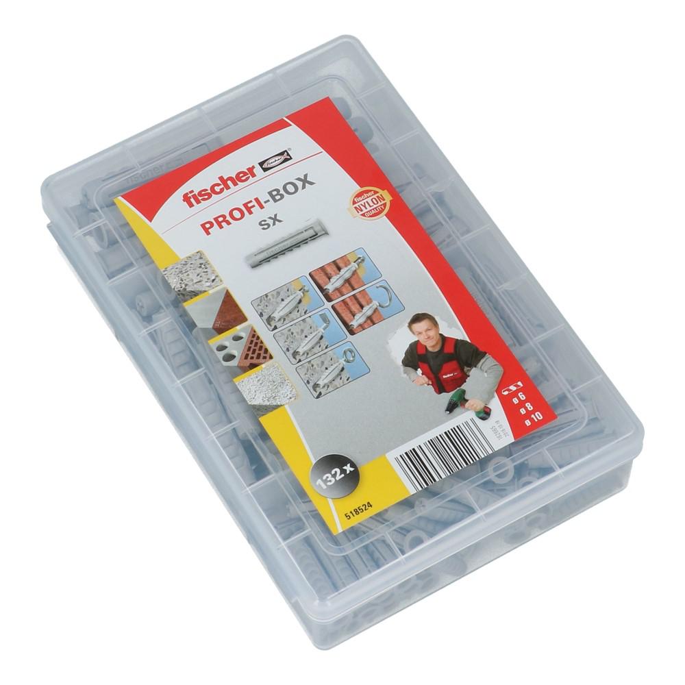 Nylon plug SX Profibox assortiment plug