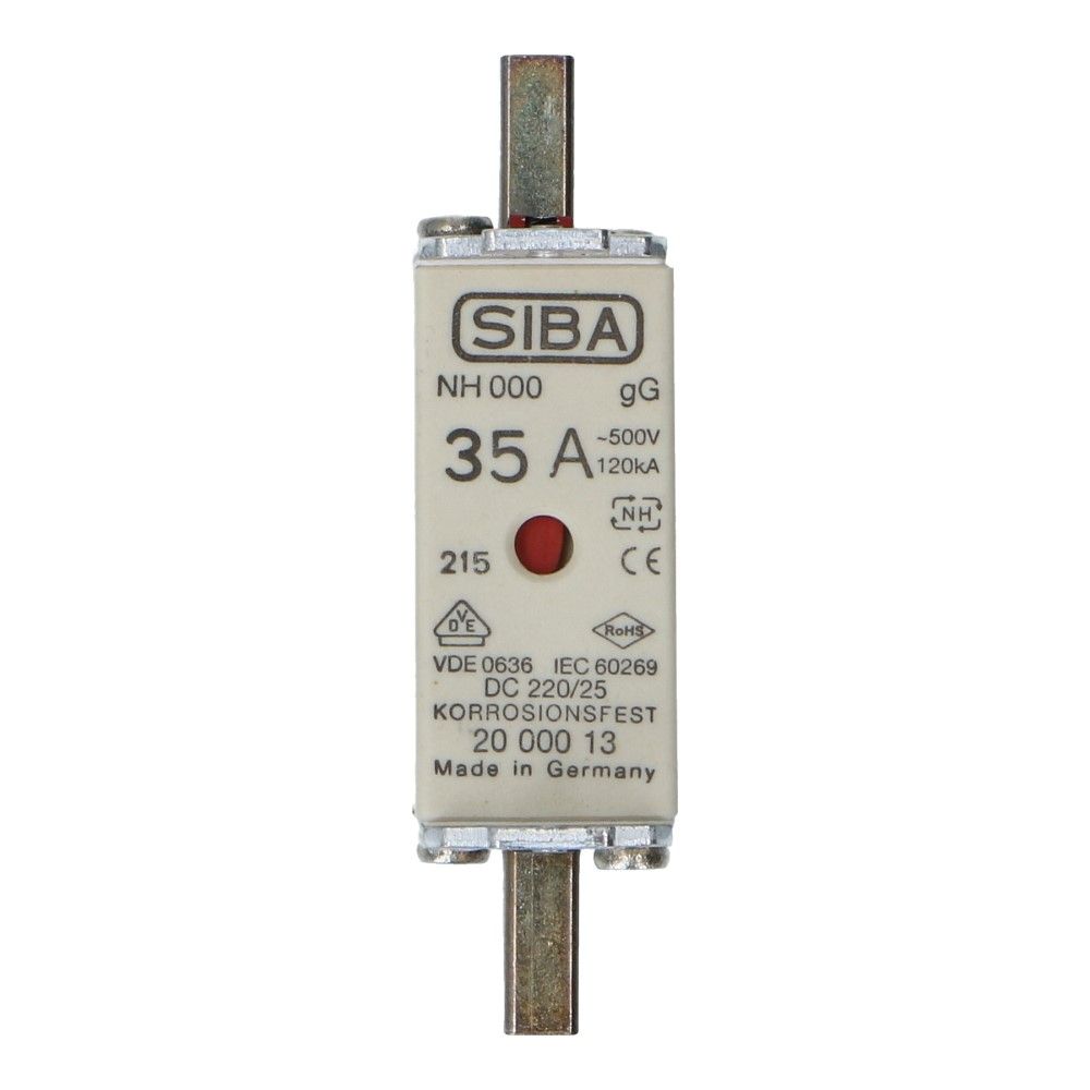Mespatroon NH000 35A gL/gG 500V 78x20.5x42