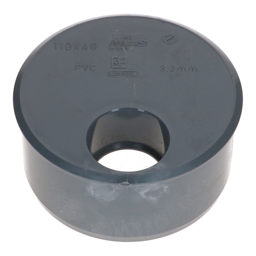 Lijm Verloopring excentrisch 110x40mm