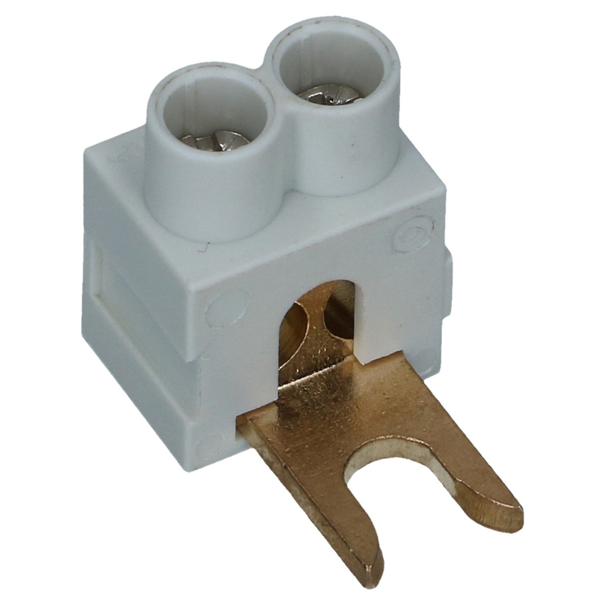 Aftakblok vork grijs 1 fase 2x25mm²