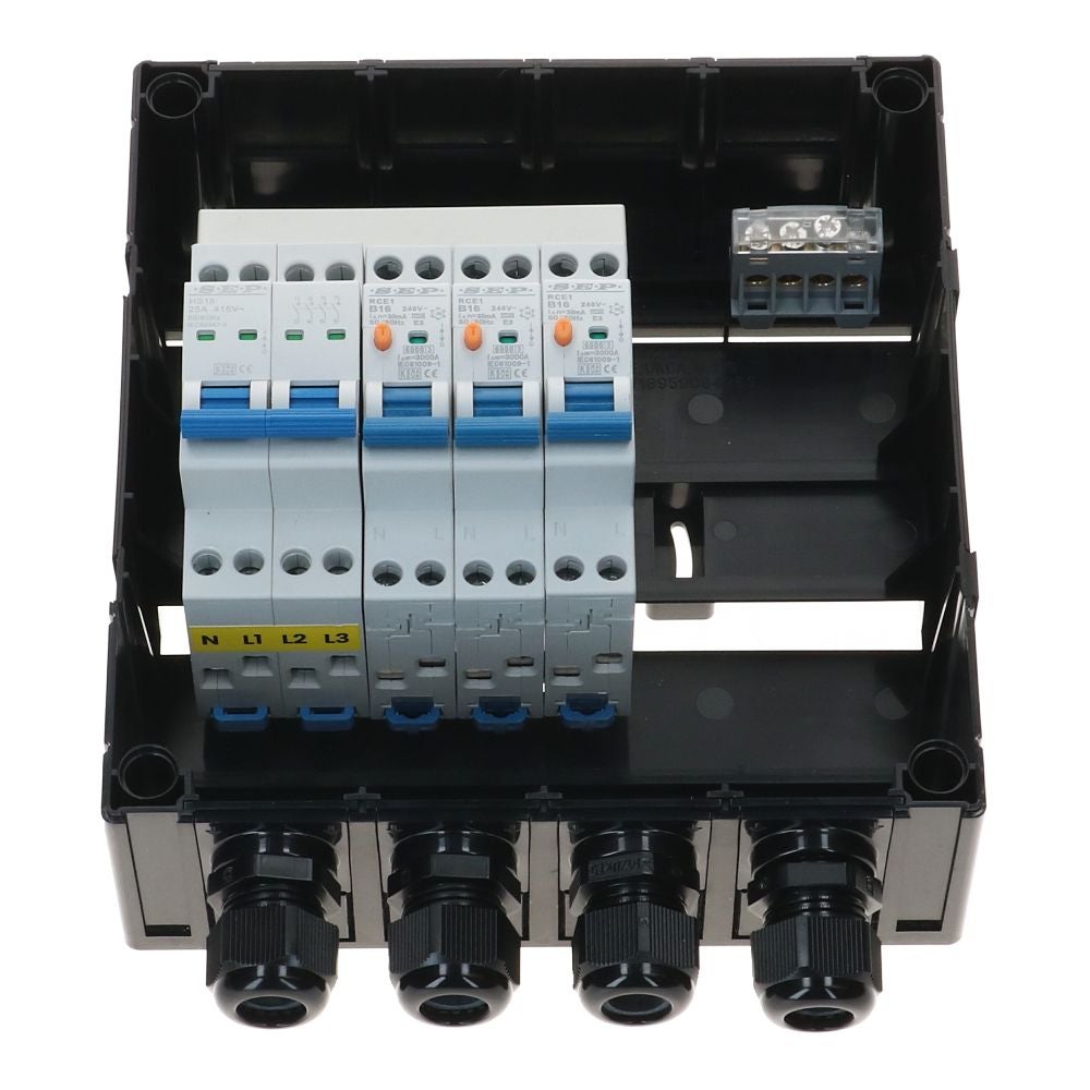 Zinvolt 3 fase verdeler 3 groepen