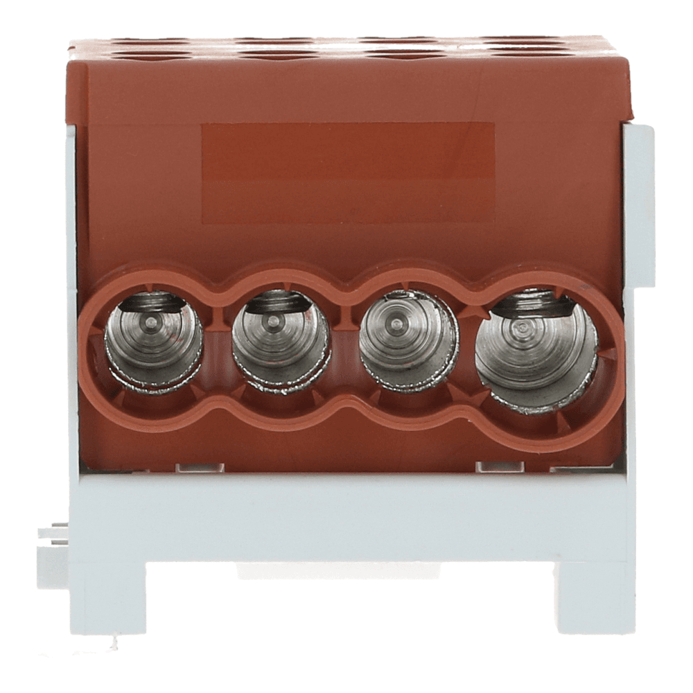 HLAK Hoofdkabel aftakklem 1x35mm²/3x25mm² bruin