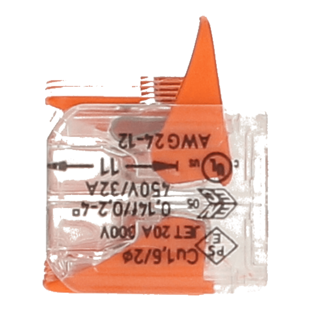 WAGO Verbindingsklem 10 voudig 0.14-4mm² soepel en massief - 15 stuks