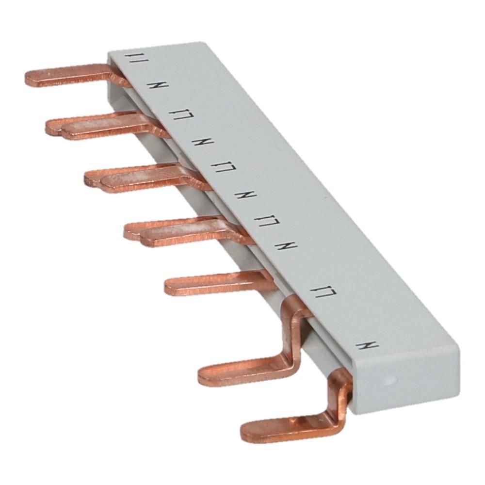Kam pin grijs 2 fase 10 pole 2x17.8mm, 8x9mm offset 5mm