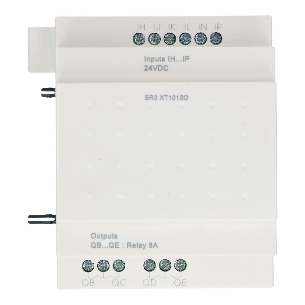 Zelio PLC uitbreiding 10I-O 6 in 4uit 24VDC