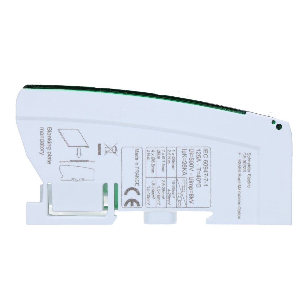 Verdeelblok DS 125A 4 rijen 12 aansluitingen 500VAC