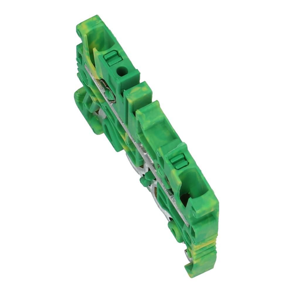 Montageklem aarde steek EFCE 2.5mm² geel/groen 2 aansluitingen