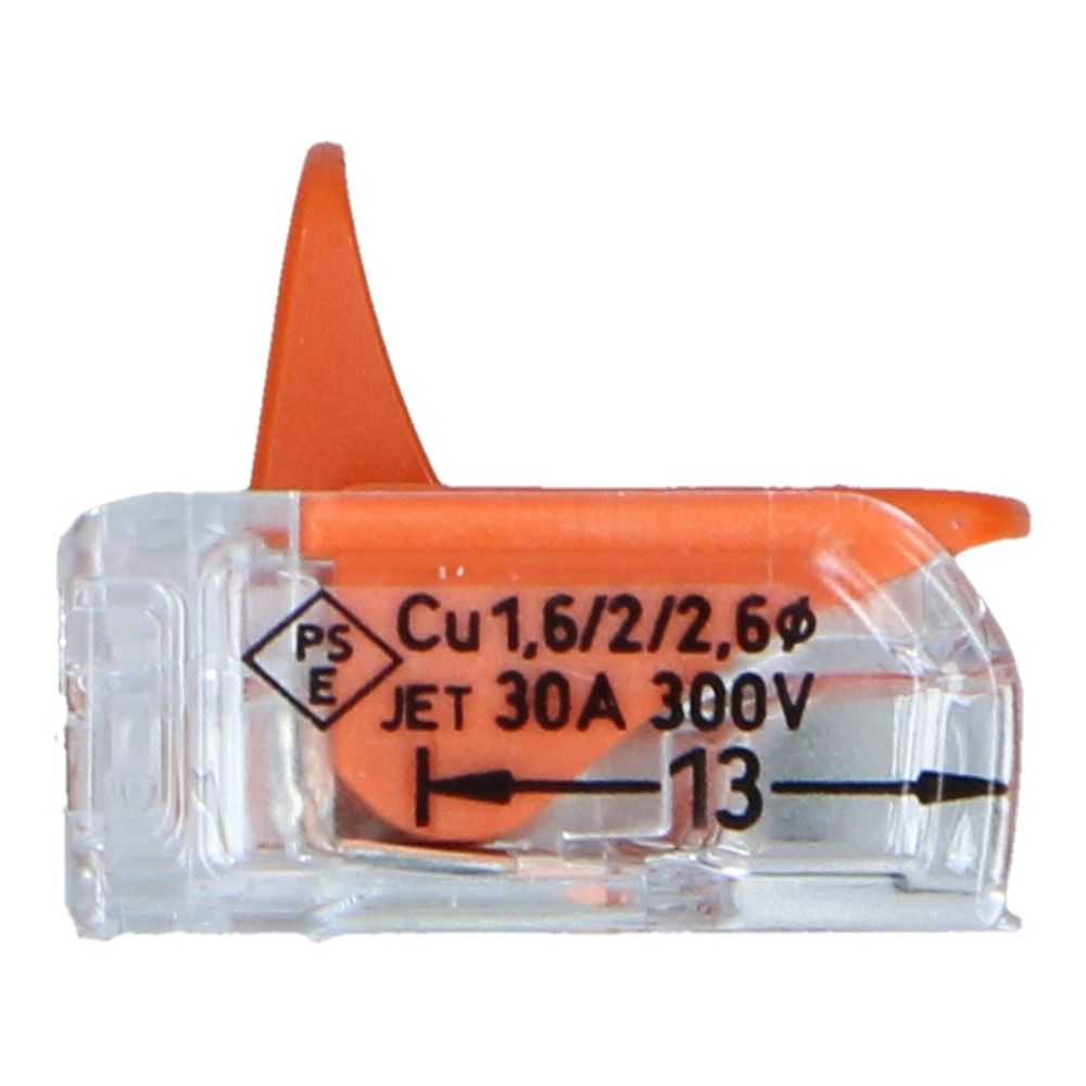 WAGO Verbindingsklem 3 voudig 0.5-6mm² soepel en massief - 30 stuks
