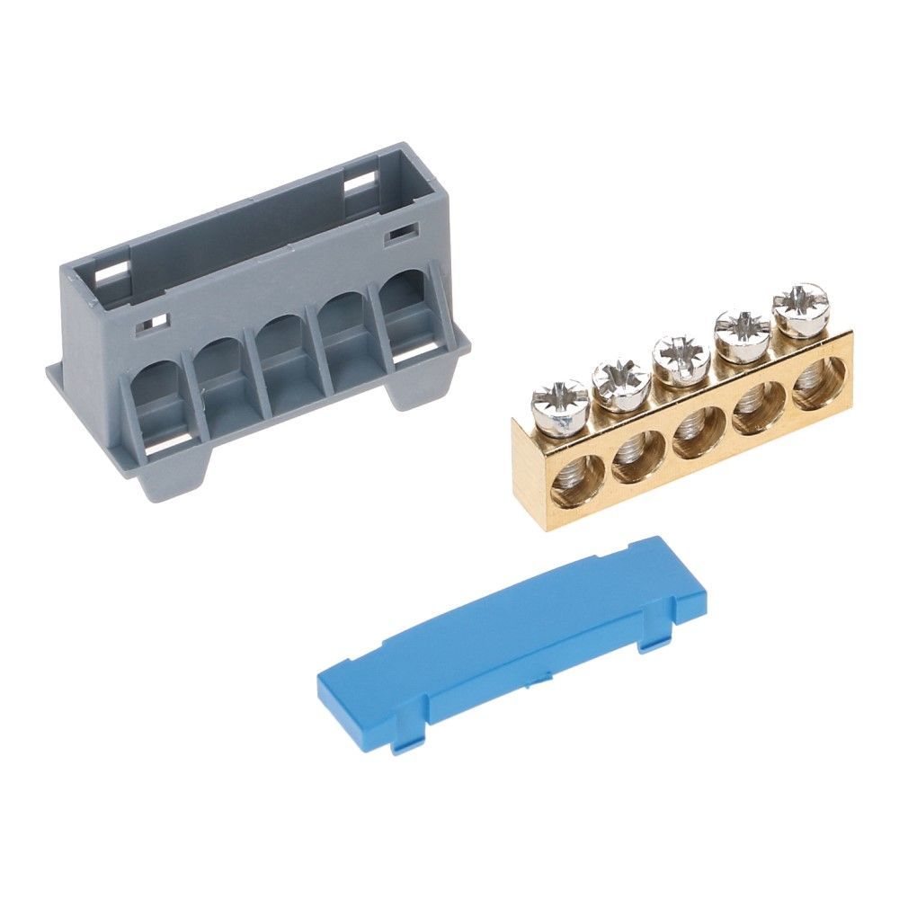 Aansluitverdeelblok AST16 blauw 5x16mm²