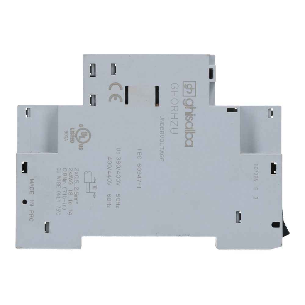 Ondervoltage trip 380-400V 50Hz/400-440V 60Hz voor GH3 serie
