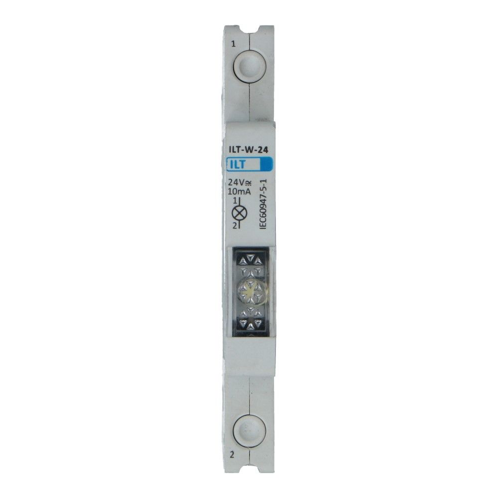 Indicatie led wit 12-24V AC/DC 9mm