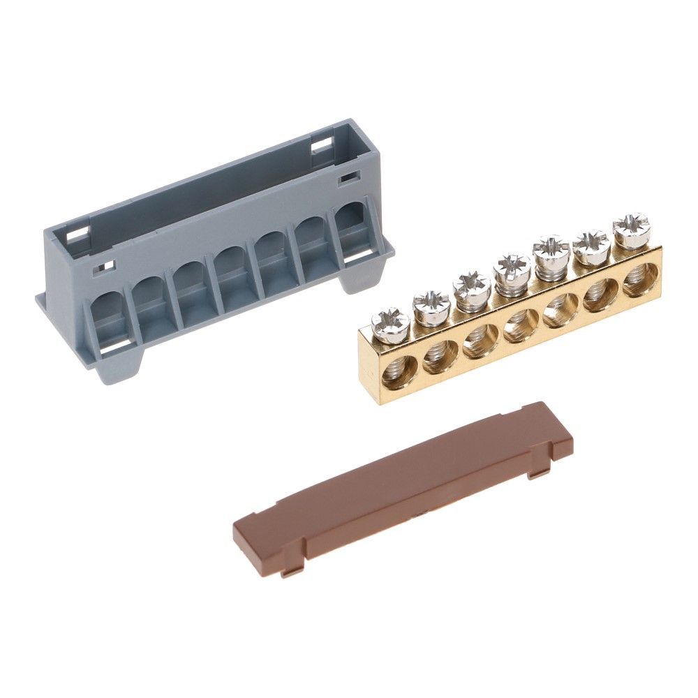 Aansluitverdeelblok AST16 bruin 7x16mm²