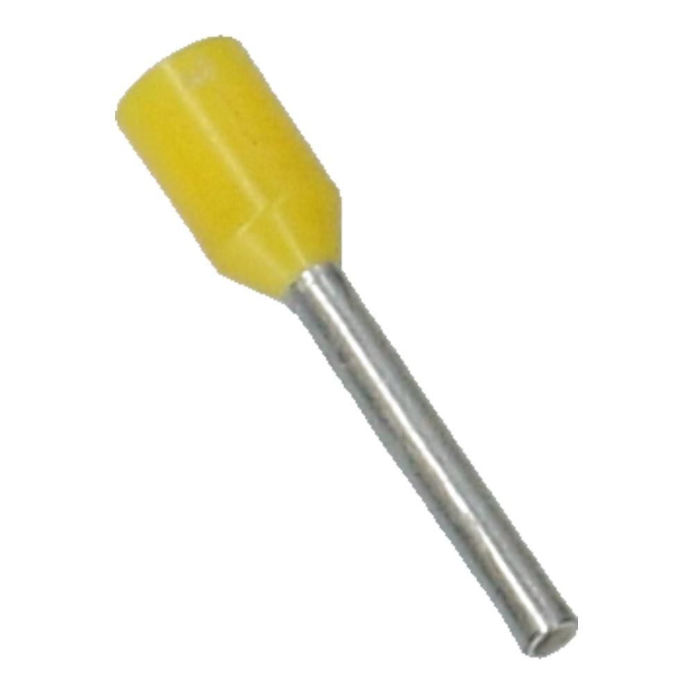 0.25mm² Geel Adereindhuls - 500 stuks