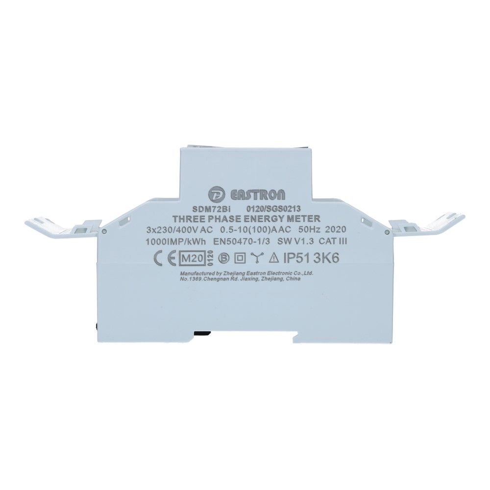 kWh meter 3 fase  MULTI 10/100A MID Factureerbaar Reset Imp/Exp