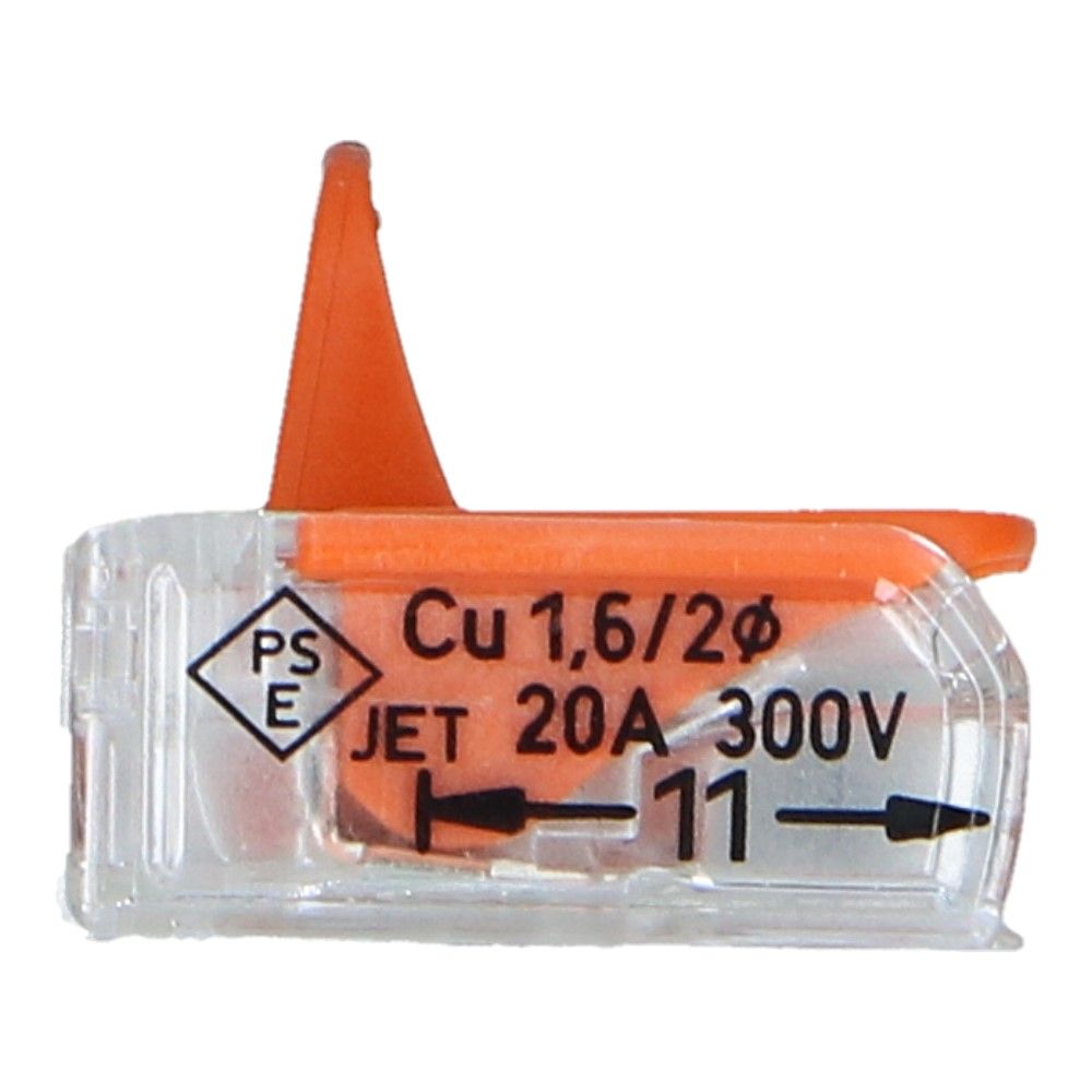 WAGO Verbindingsklem 3 voudig 0.14-4mm² soepel en massief - 50 stuks