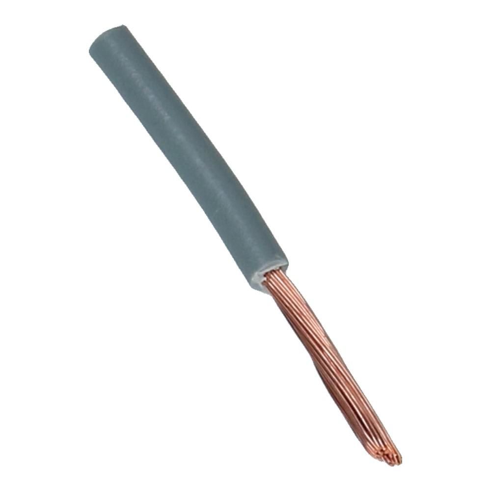 Montagedraad H05V2-K 0.5mm² grijs 90°C Eca - 100 meter