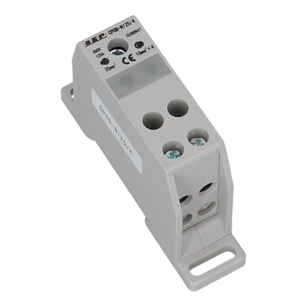 Aftakklem CPDB 125A 1x35mm² 4x10mm²