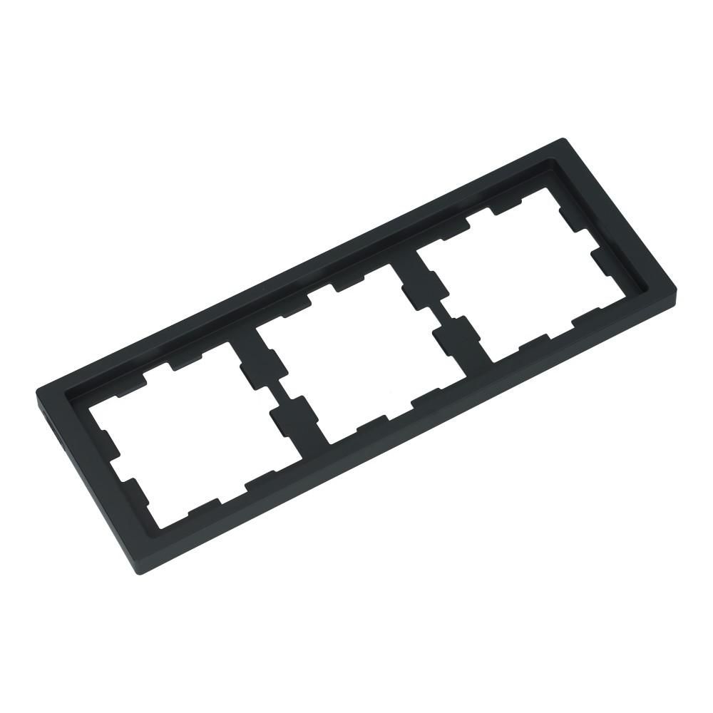 Afdekraam 3 voudig D-Life Antraciet 7024