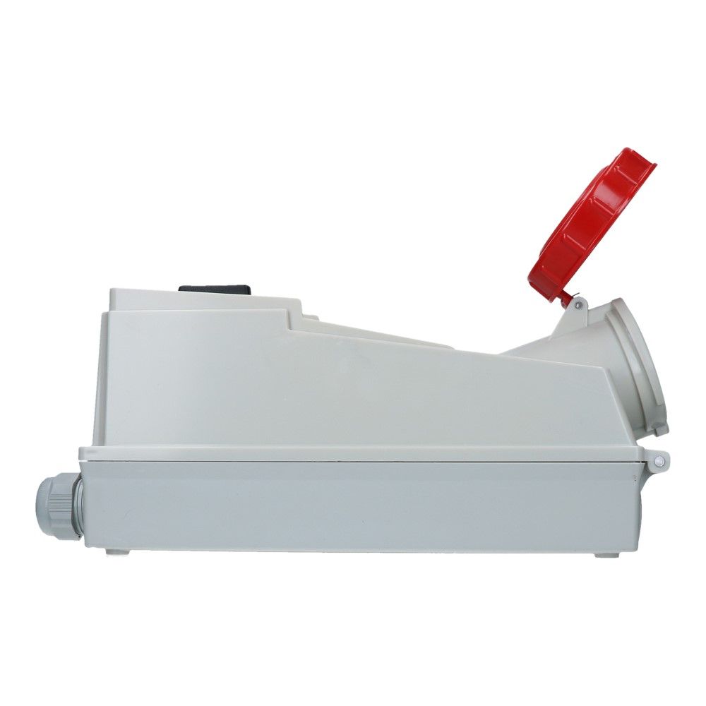 CEE schakel female 5 polig 6H 63A IP67 opbouw wcd 380-415VAC