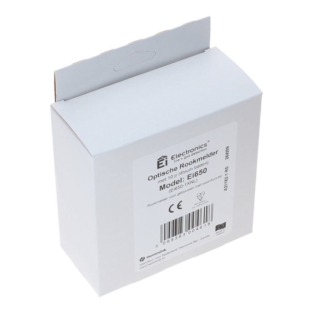 Rookmelder optisch Ei650 10 jaar lithium Ei Electronics