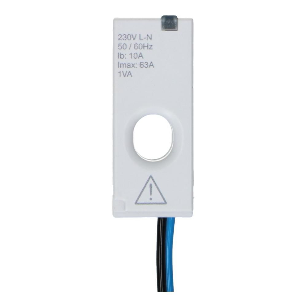 Acti9 PowerTag 1 polig + nul ondermontage pitch 9mm offset 4mm