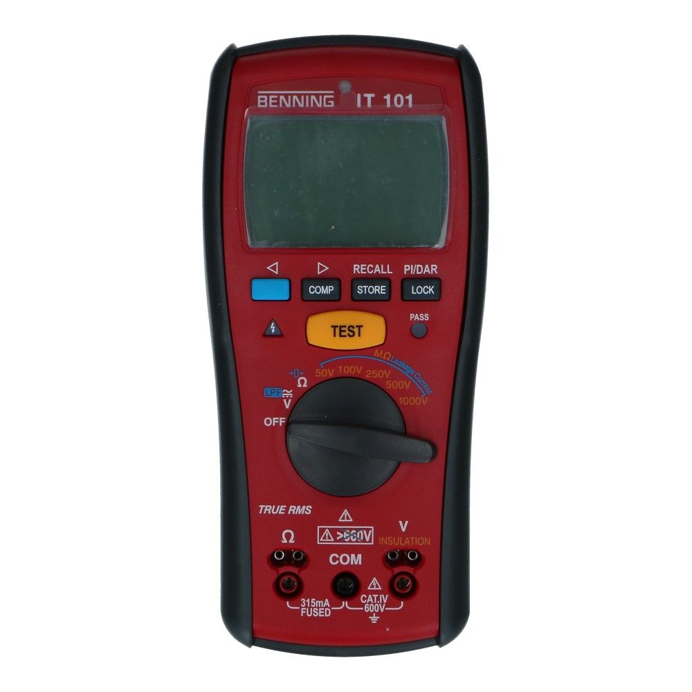 Isolatietester en weerstandstester IT 101 True RMS