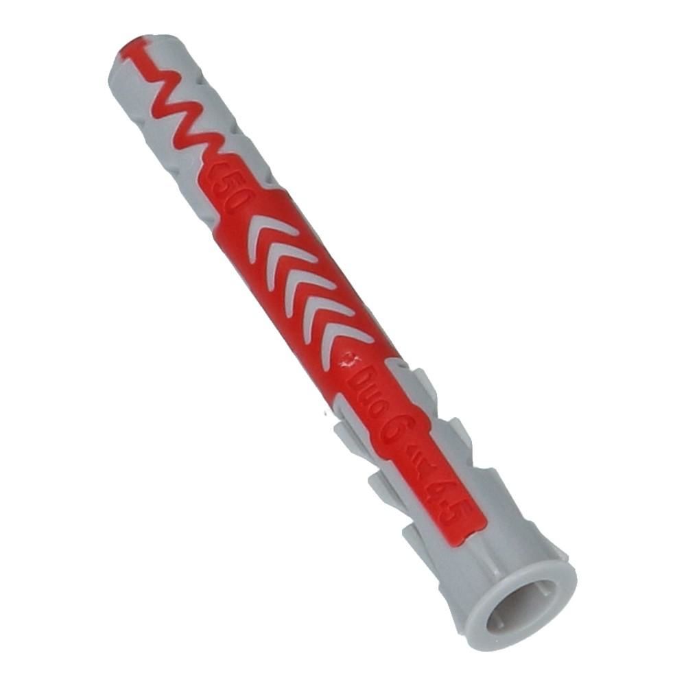 DuoPower plug universele 6x50mm - 100 stuks