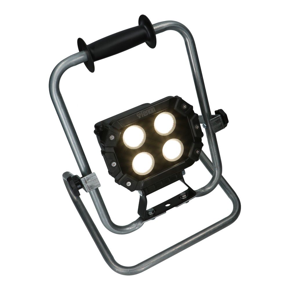 Fenon ToolWizard TW-40S Universele bouwlamp met accu adapter 3700lm Dimbaar