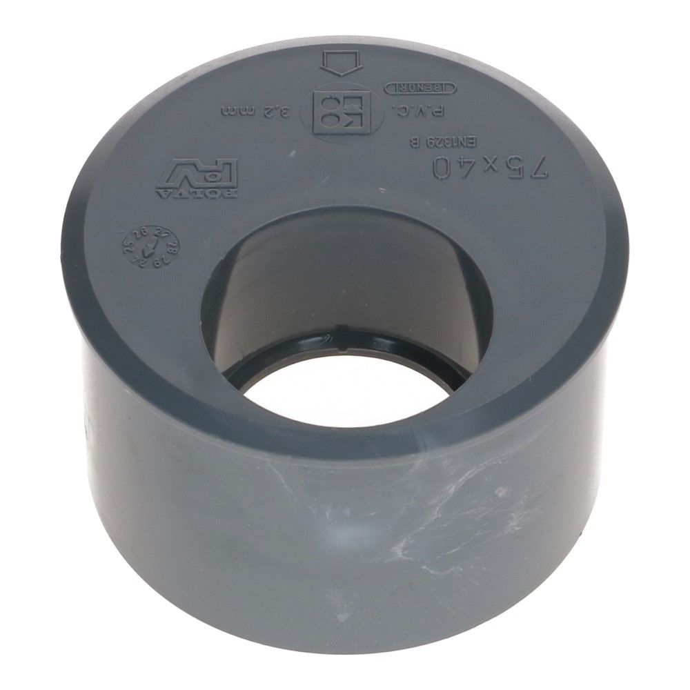 Lijm Verloopring excentrisch 75x40mm