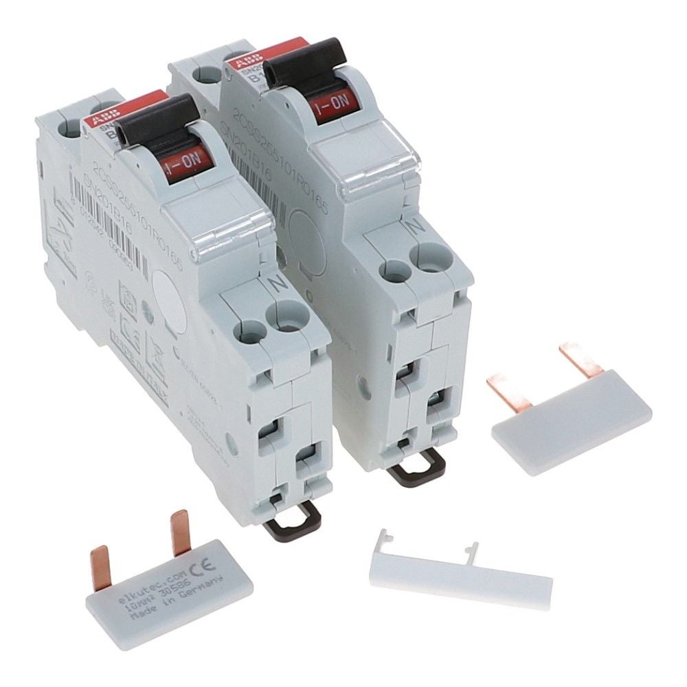 ABB Installatieautomaat Kookgroep B16 2x 1 polig + nul SN201