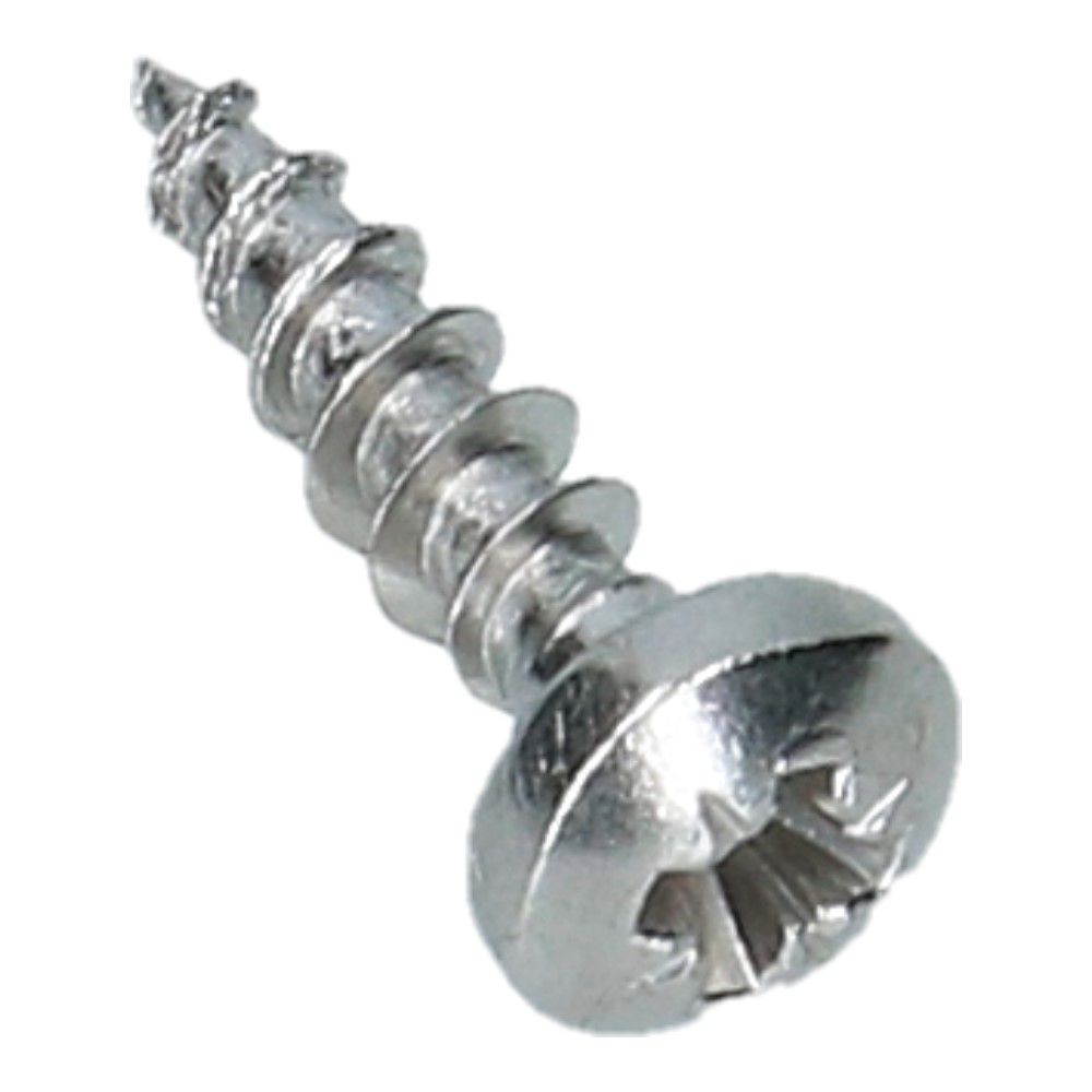 Spaanplaatschroef 3x12 bolkop RVS A2 PZ1 - 200 stuks