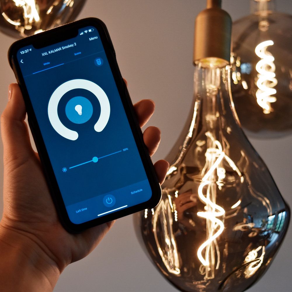 Calex Smart Led titanium G200 E27 5W 130lm 2100K