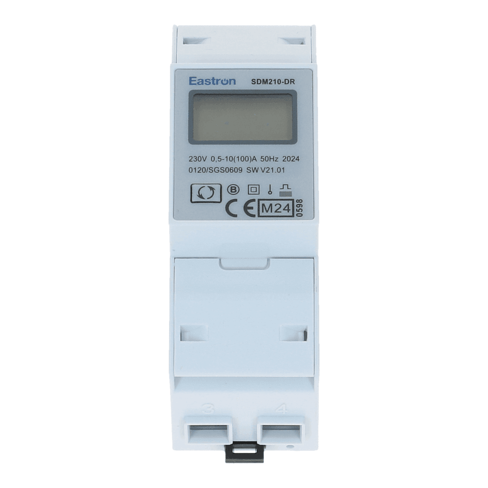 kWh meter 1 fase MULTI 10/100A Reset MID Factureerbaar Import