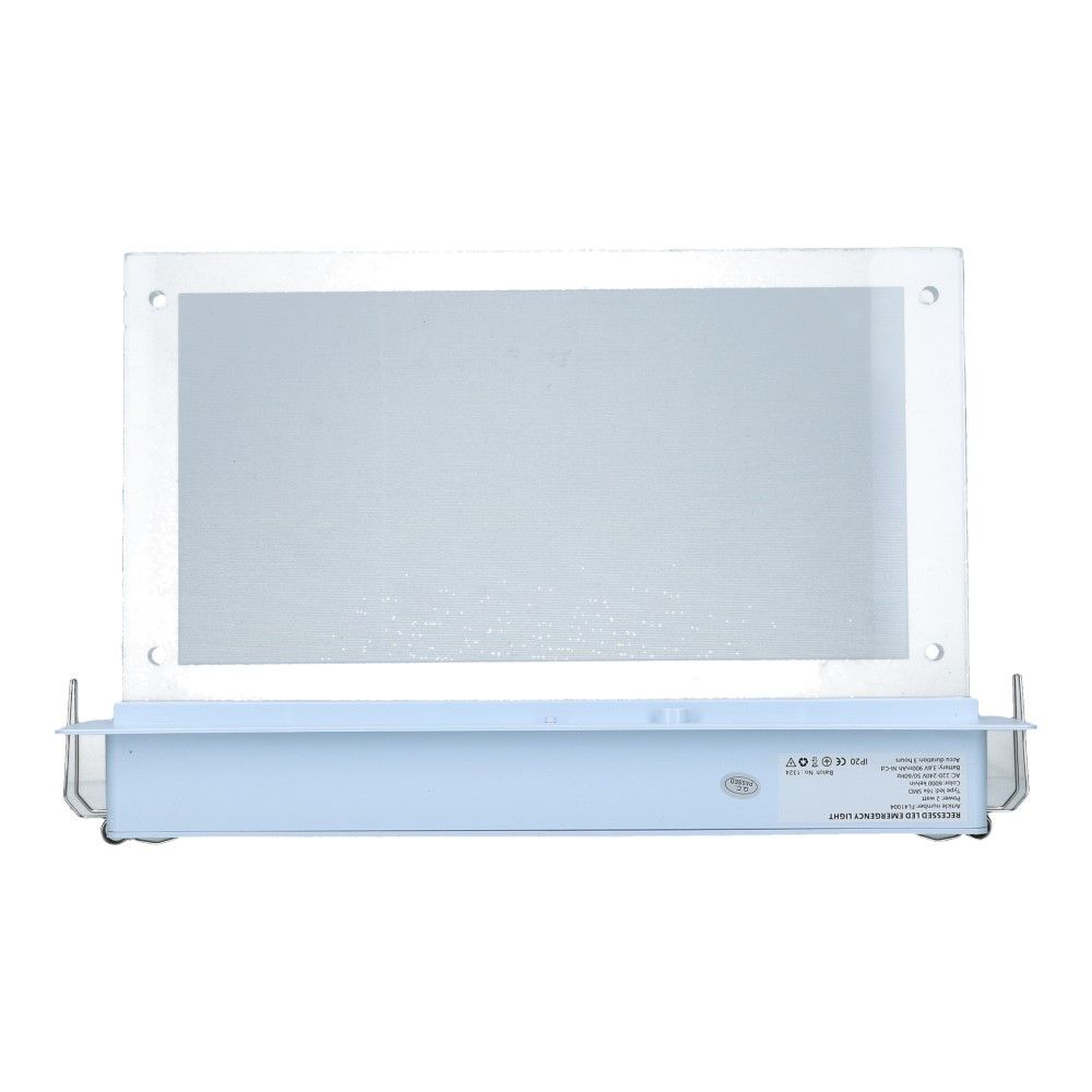 Noodverlichting inbouw IP20 LED met 3 pictogrammen