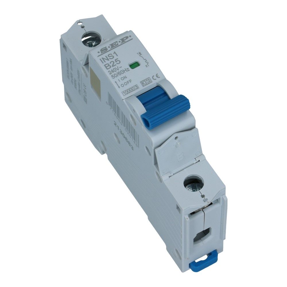 Installatieautomaat  1 polig 6A karakteristiek B 10/15kA INS1