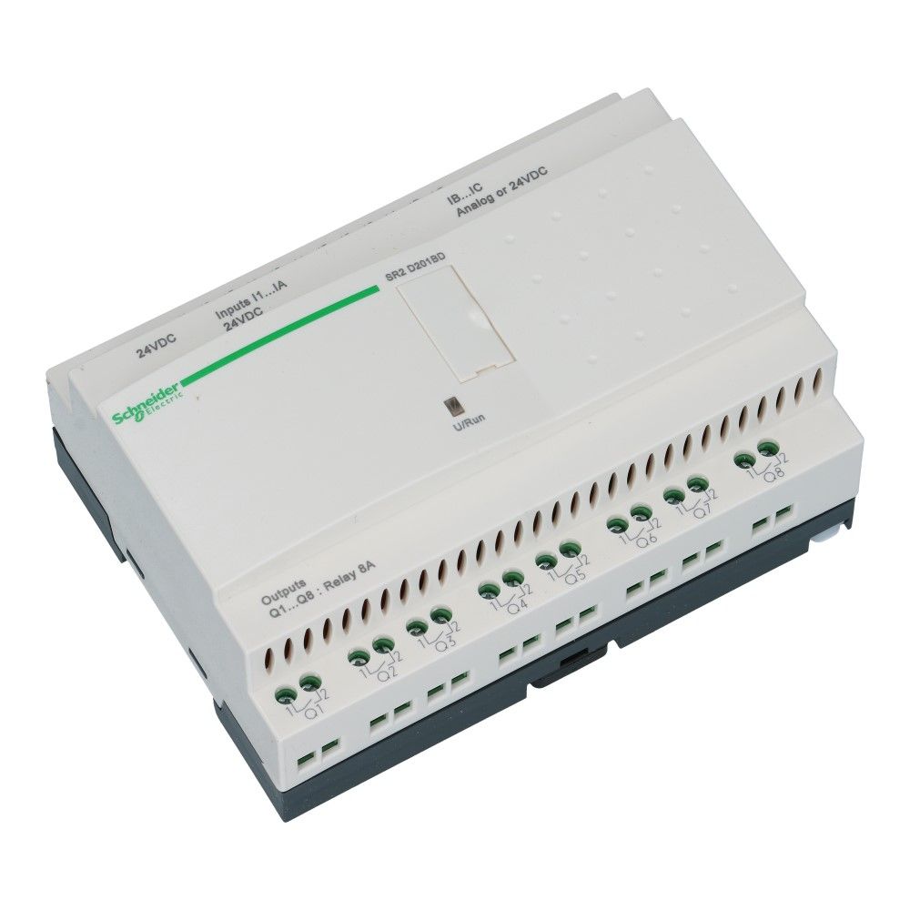 Zelio PLC zonder klok 20I-O 12in 8uit 24VDC