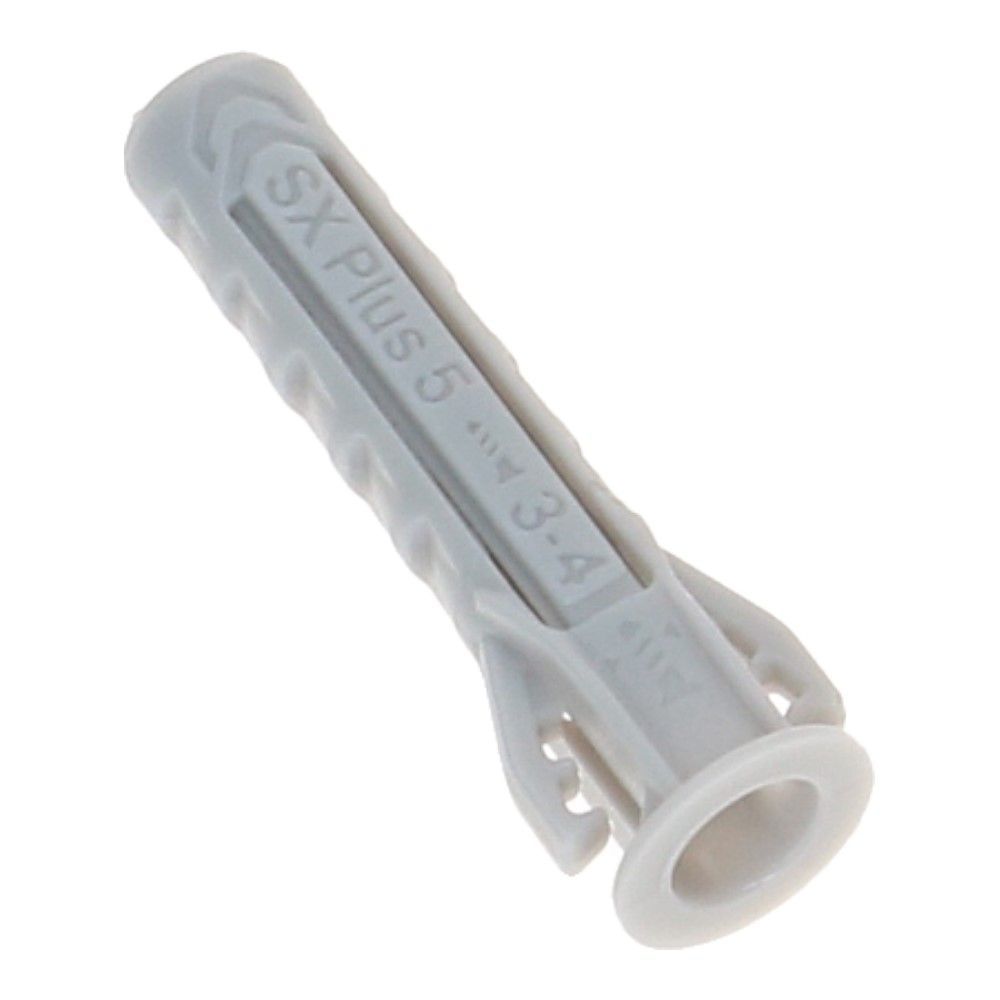 Nylon plug SX Plus met rand 5x25mm - 100stuks