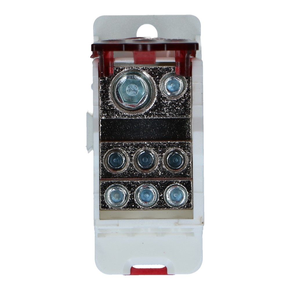 Aftakklem PDB 160A 1x70mm² 1x16mm² - 6x16mm² 11.8kA
