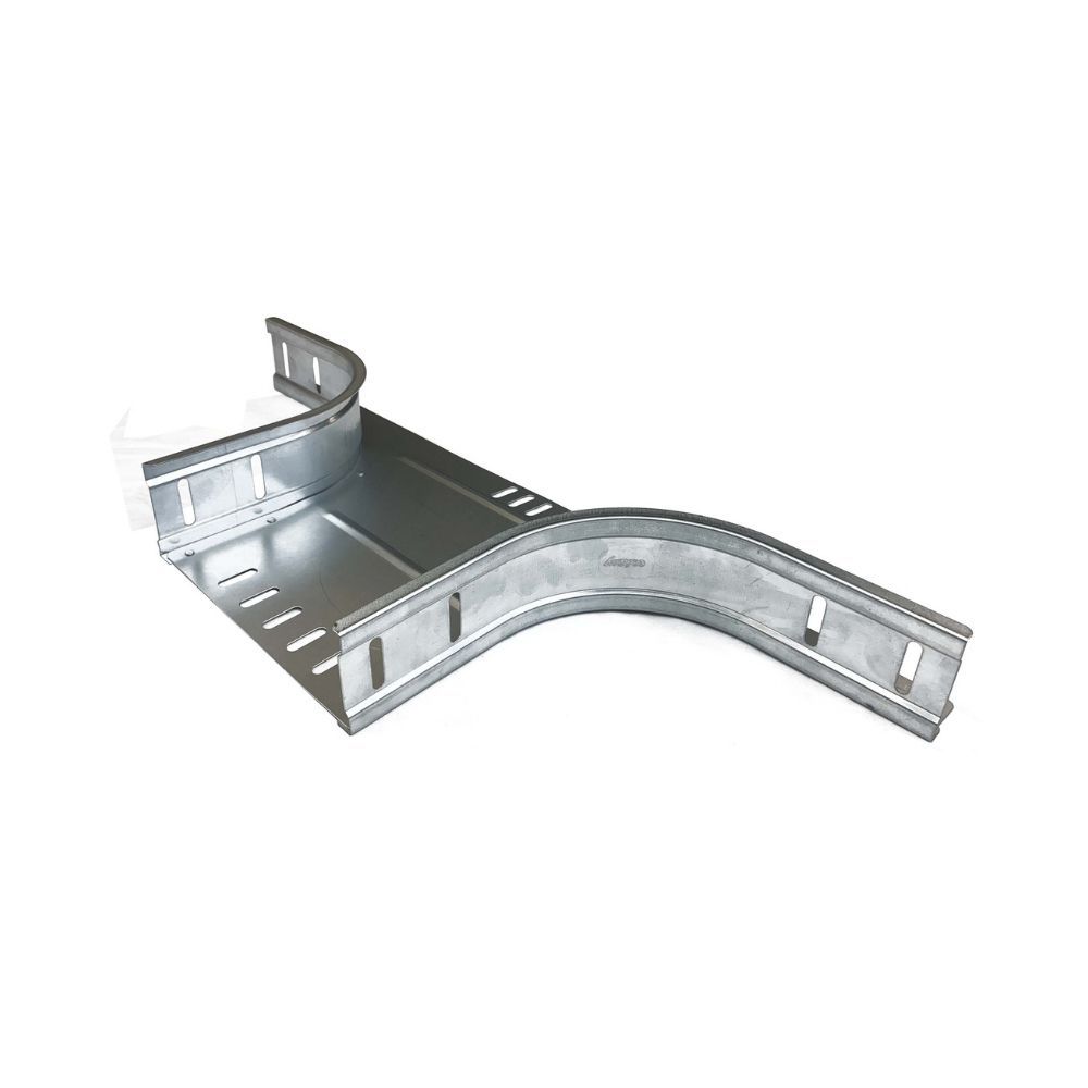 Kabelgoot aftakstuk 200x60mm Sendzimir verzinkt