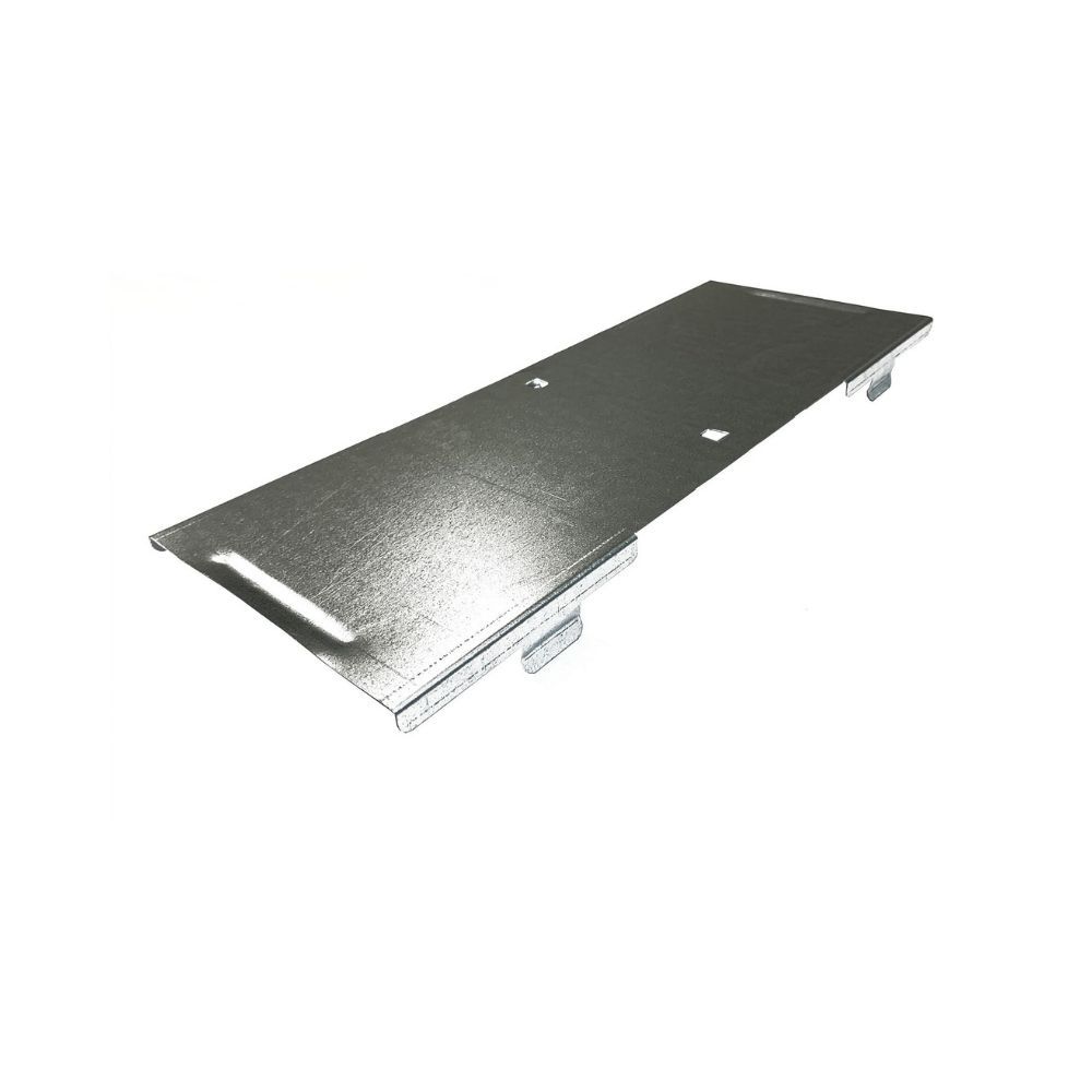 Kabelgoot deksel valbocht klikbaar 200x60mm Sendzimir verzinkt