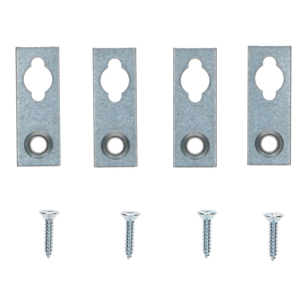 PrismaSet XL Montagekit voor wandmontage set 4 stuks