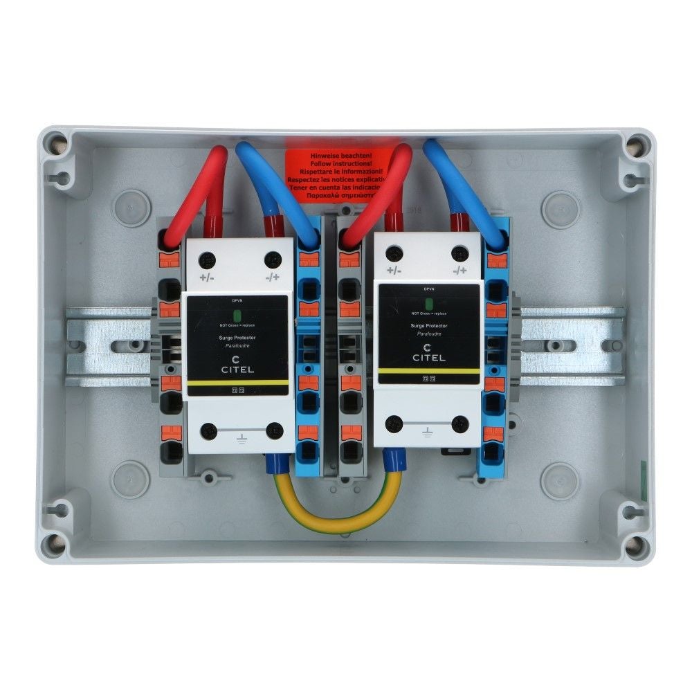 Stringbox 2MPPT 1000Vdc Type 1+2 schroefverbinding
