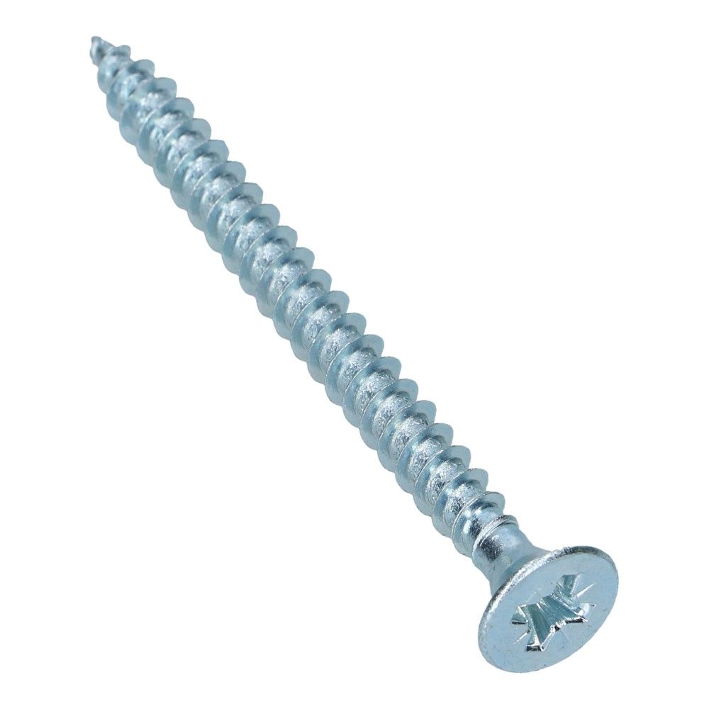 Spaanplaatschroef 6x60mm Verzonken Pozidrive 3 - 200 stuks