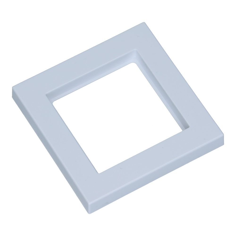 Afdekraam 1 voudig Square Series mat wit