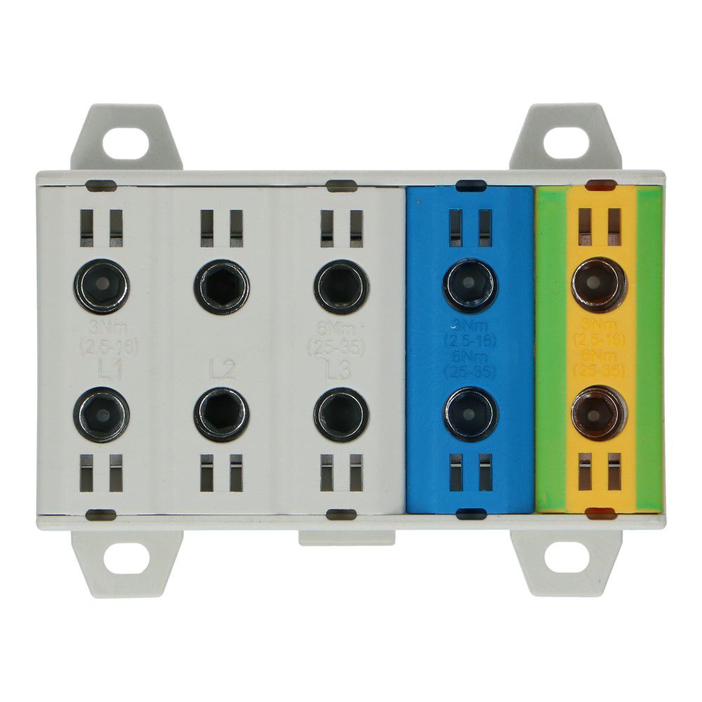 Aansluitklem CK1 2.5mm² t/m 35mm² vijfvoudig