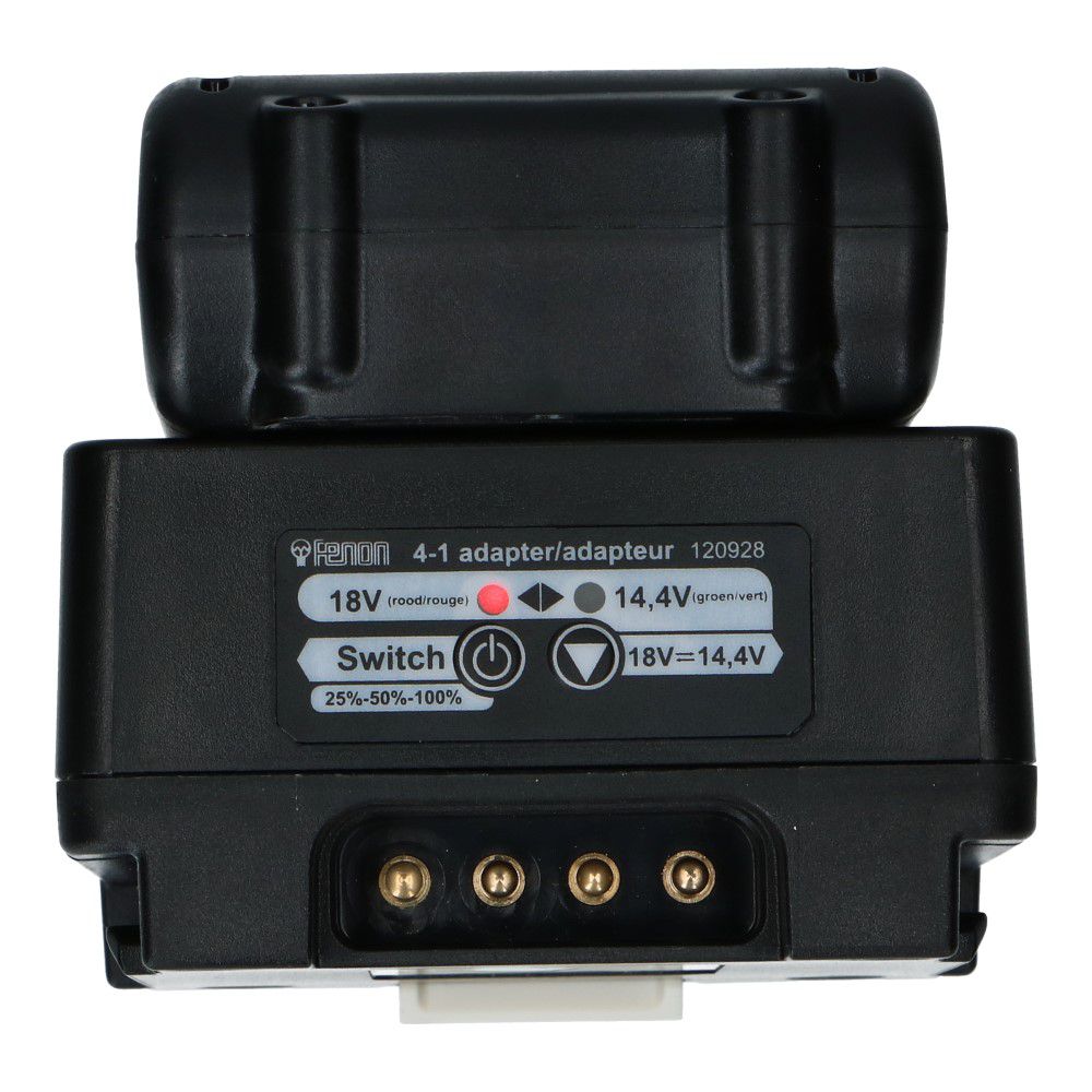 Fenon ToolWizard TW-40S Universele bouwlamp met accu adapter 3700lm Dimbaar