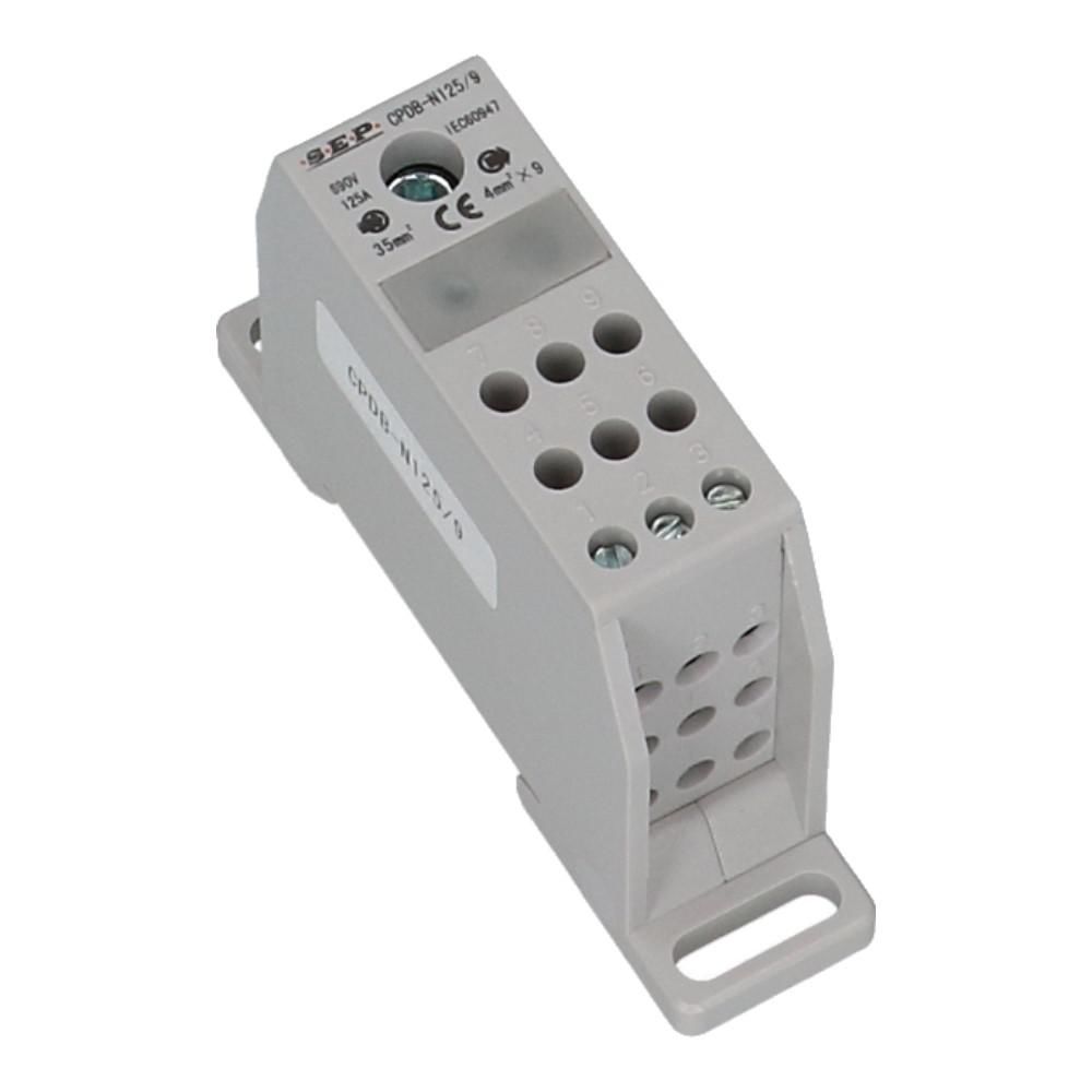 Aftakklem CPDB 125A 1x35mm² 9x4mm²
