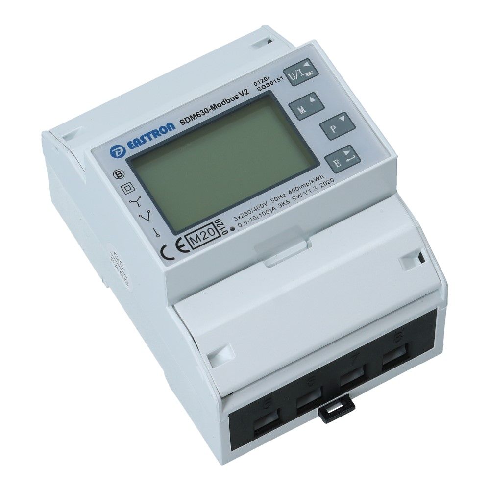 kWh meter 3 fase MULTI 10/100A Modbus MID Factureerbaar Imp/Exp